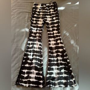 No Boundaries Monochrome Tie-Dye Pants
